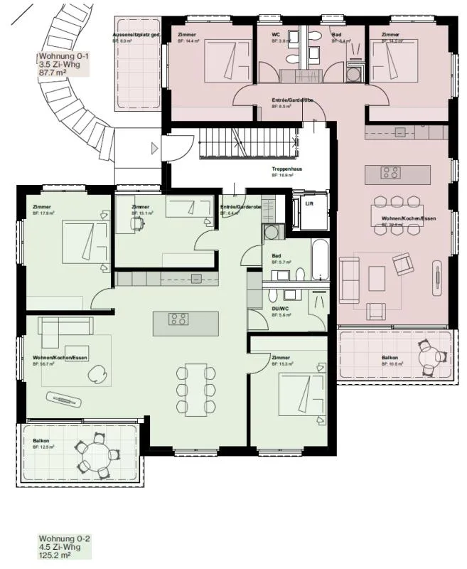 Exklusive Neubauwohnung im Erstbezug