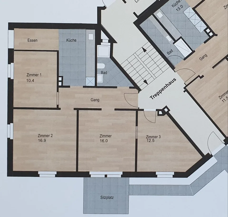 stilvolle 4.5 Zimmer Wohnung