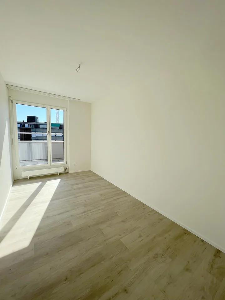 sonnige 4 1/2-Zimmer-Attikawohnung - St. Johannquartier