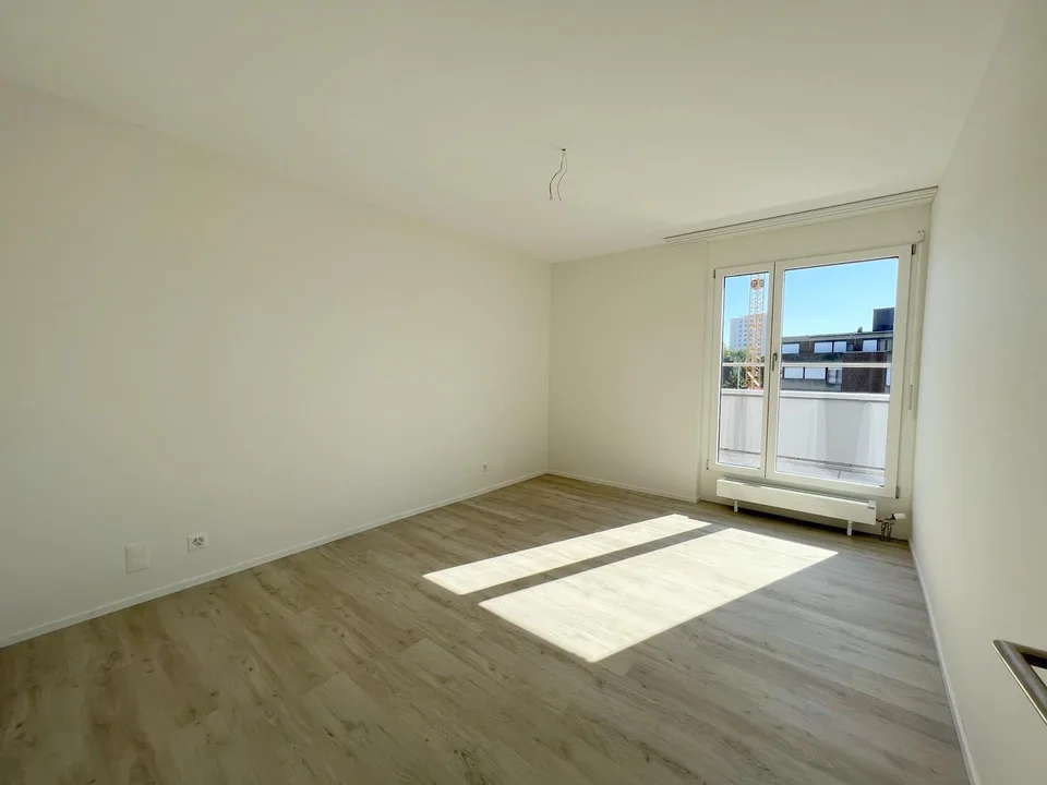 sonnige 4 1/2-Zimmer-Attikawohnung - St. Johannquartier