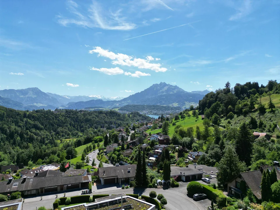 5.5-Zimmer-Einfamilienhaus mit Pool und traumhafter Panoramasicht