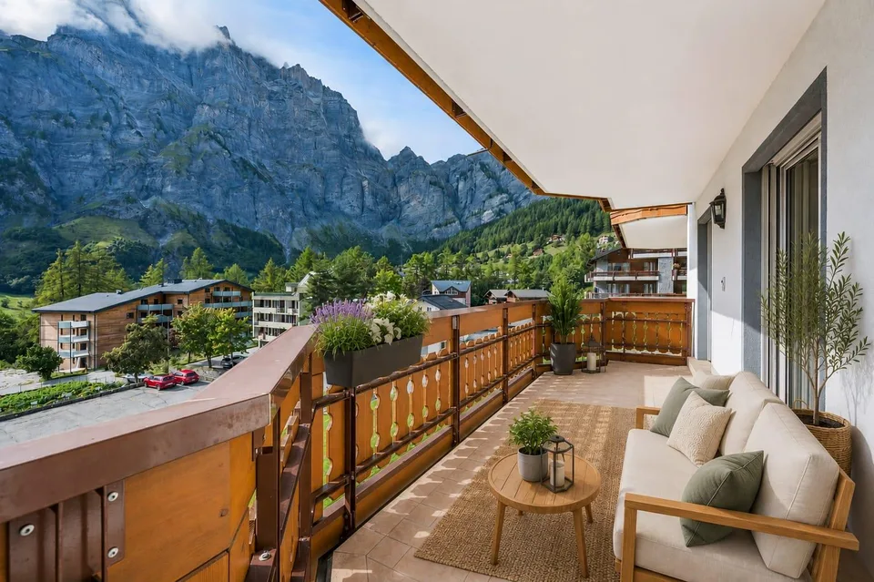 Ihr Rückzugsort in den Alpen: 4.5-Zimmer-Residenz in Leukerbad