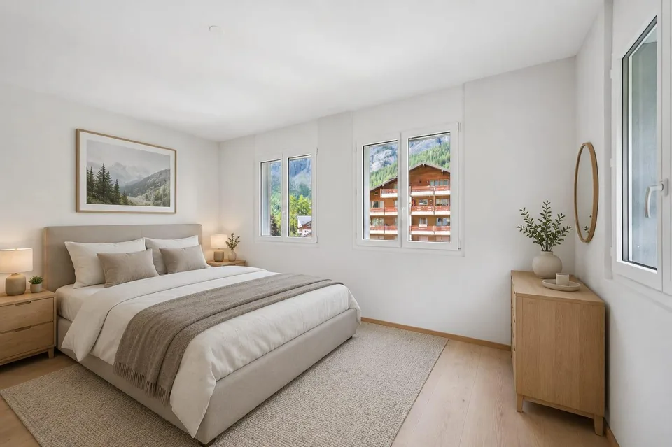 Ihr Rückzugsort in den Alpen: 4.5-Zimmer-Residenz in Leukerbad