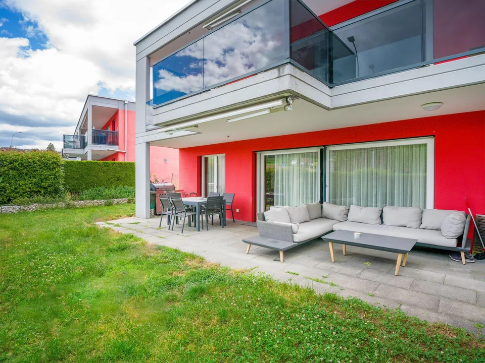 Appartamento giardino 4.5 locali con parte di giardino privato a Fischbach-Göslikon