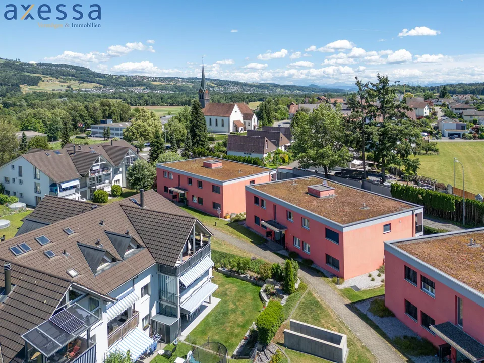 Appartamento giardino 4.5 locali con parte di giardino privato a Fischbach-Göslikon