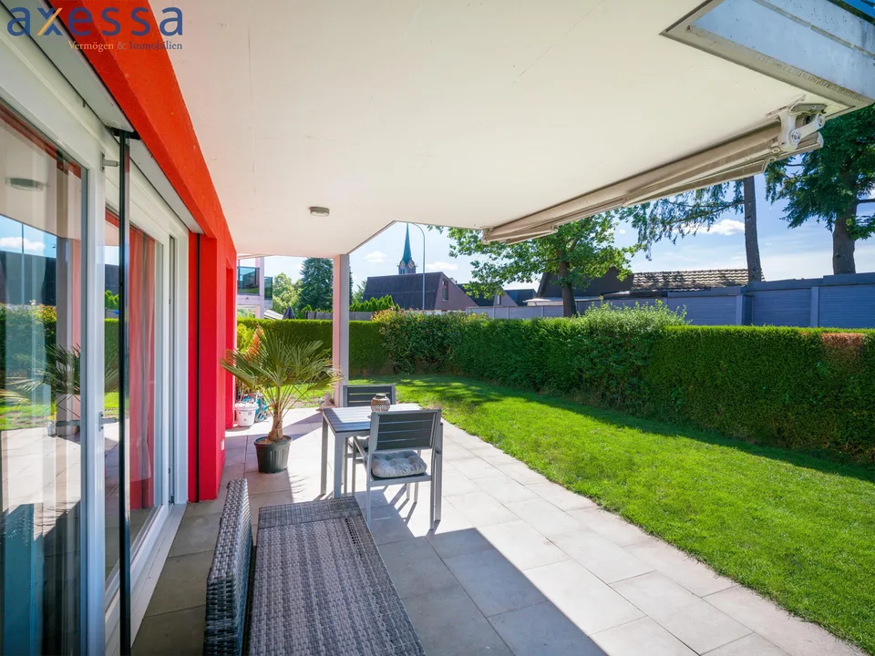 3.5 Zimmer-Gartenwohnung mit eigenem Gartenanteil in Fischbach-Göslikon
