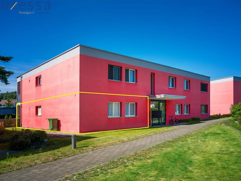 3.5 Zimmer-Gartenwohnung mit eigenem Gartenanteil in Fischbach-Göslikon