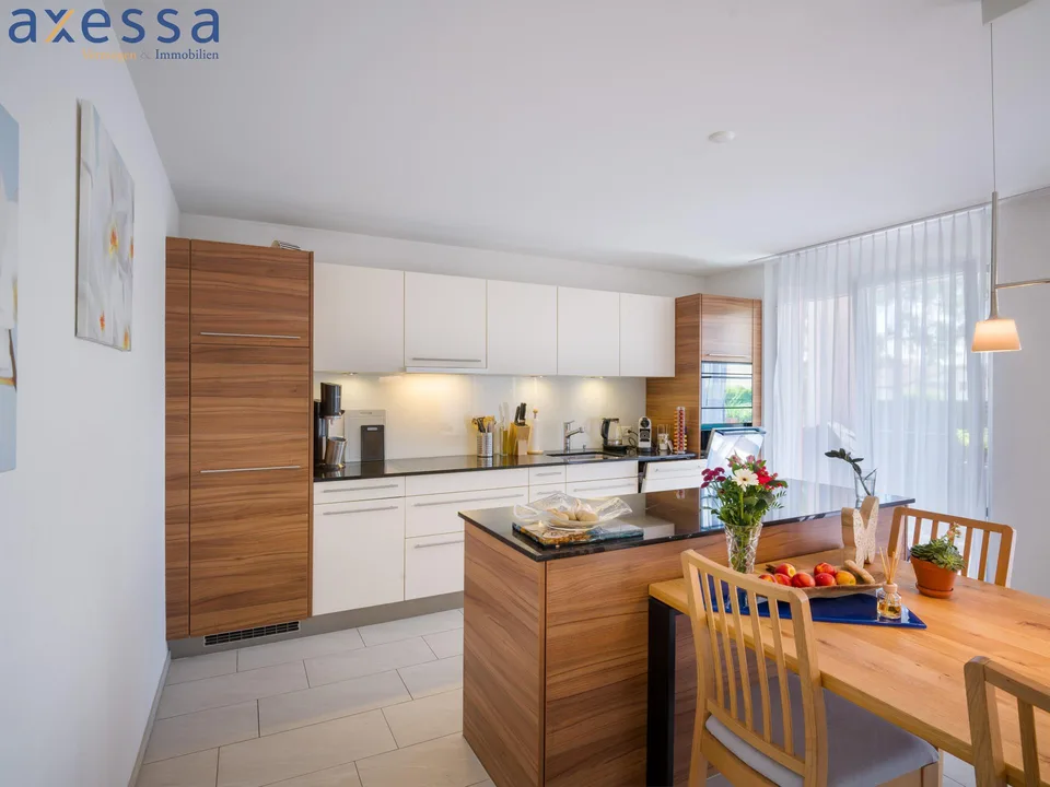 Appartement de 3,5 pièces ensoleillé au dernier étage avec balcon sud à Fischbach-Göslikon