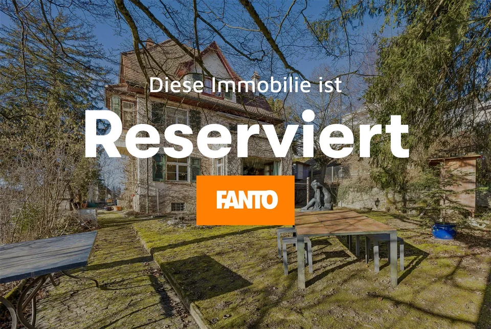 Jugendstilvilla in Reinach mit aussergewöhnlichem Parkgarten