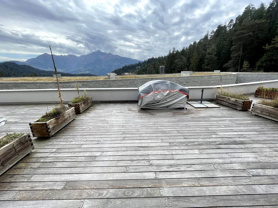 Appartement de design 3.5 pièces avec grande terrasse à vendre à Laax