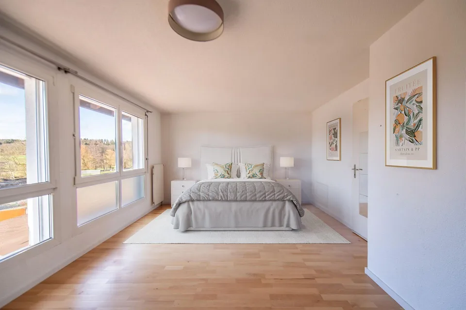 Ankommen und wohlfühlen: 6.5-Zimmer-Doppelhaushälfte in familienfre...