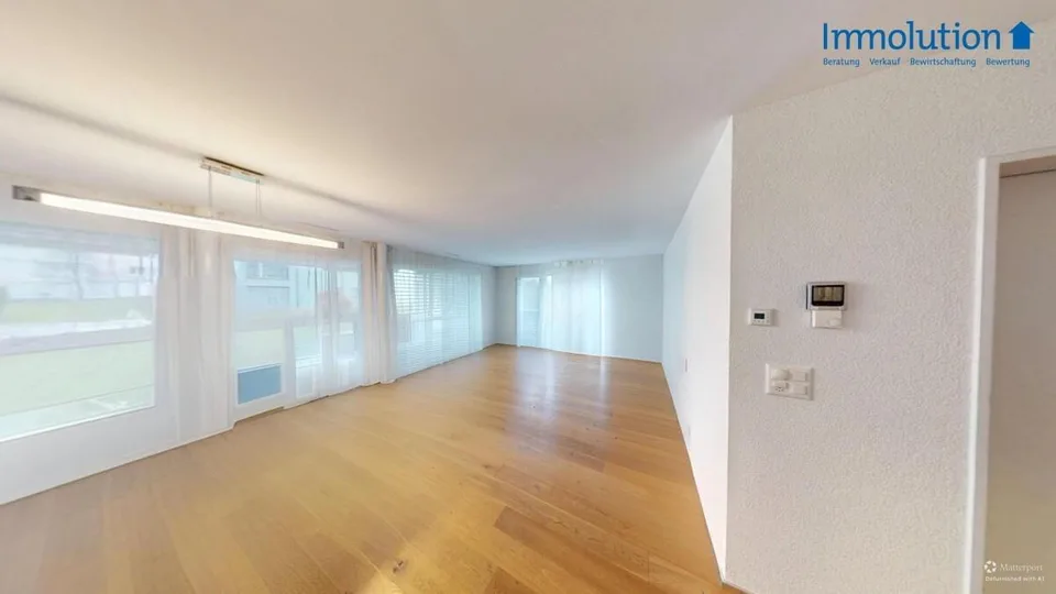 Appartement de jardin lumineux 4.5 pièces avec espace de séjour à Sirnach