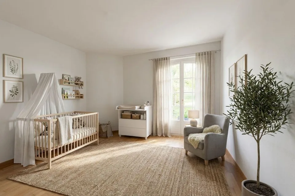 Modernes Zuhause mit Cheminée & privatem Gartenanteil