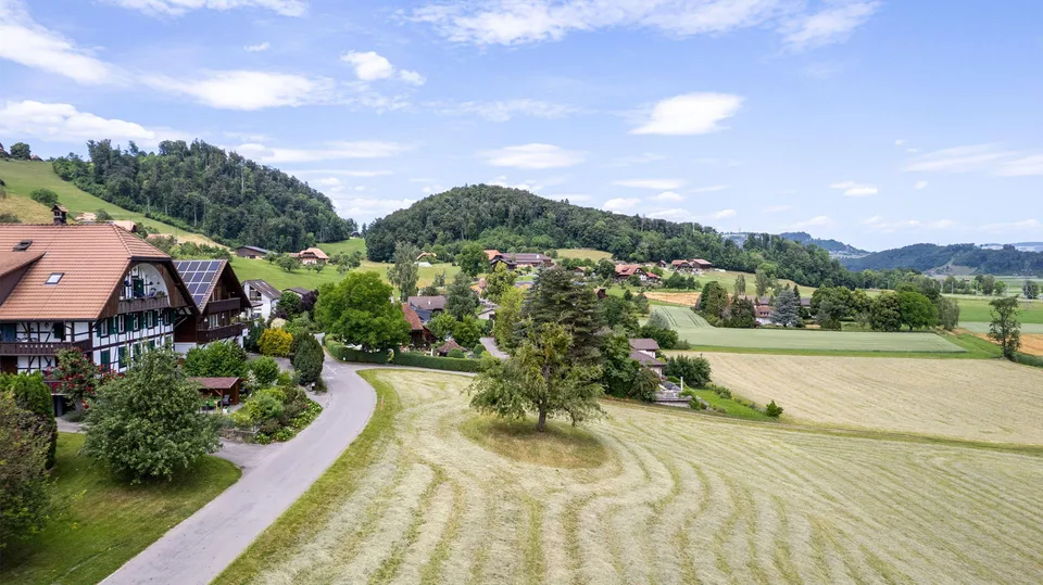 Bauparzelle 1'336 m2 mit Weitsicht in Burgistein kaufen