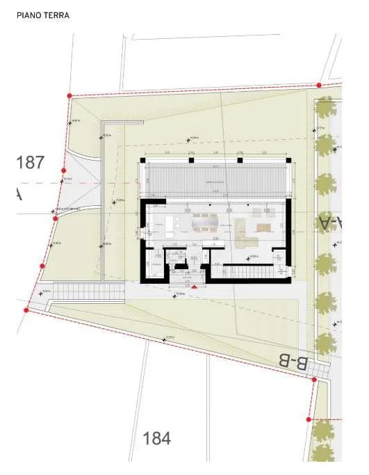Porza Villa di nuova costruzione con giardino