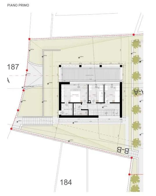 Porza Villa di nuova costruzione con giardino