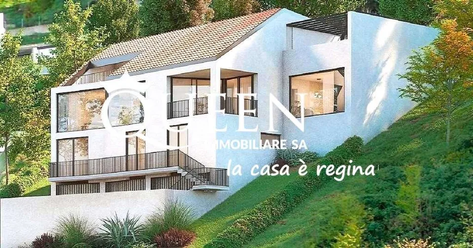 Sagno: Villa-Projekt 5,5 Zimmer, 210 m², fortschrittliche Technologie, Terrasse