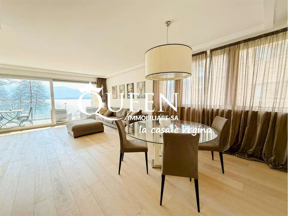 Muzzano: 4,5-Zimmer-Wohnung, 140 m², Terrasse, Wellnessbereich, See