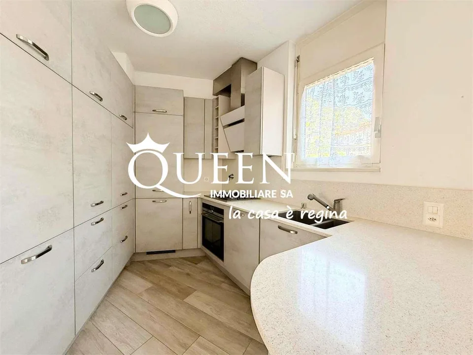 Lugano centre: appartement, 3,5 pièces, 89 m², rénové, très lumineux