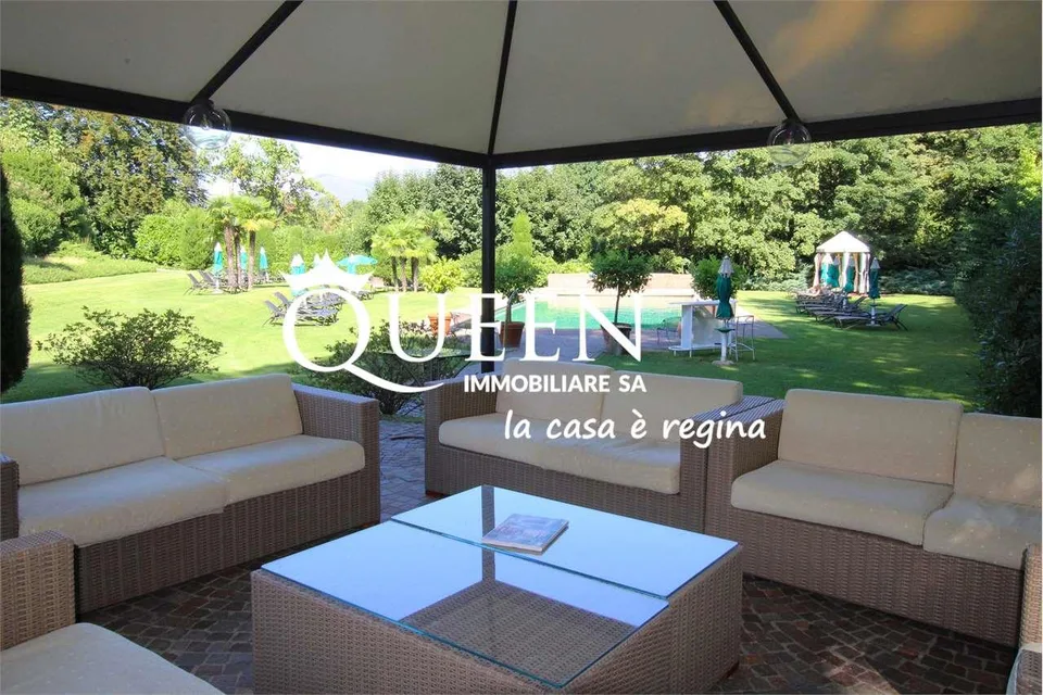 Gentilino: 3.5-Zimmer-Wohnung, 150 m², renoviert, mit Swimmingpool