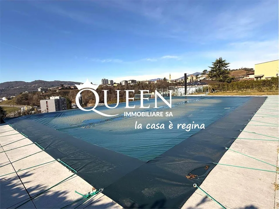 Morbio Inferiore: casa 5.5 locali con giardino e piscina condominiale