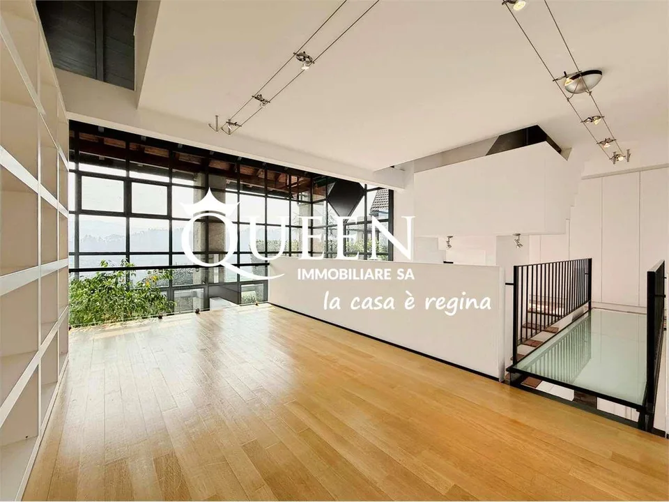 Muzzano: splendida villa di charme 6.5 locali con vista lago e ampio g