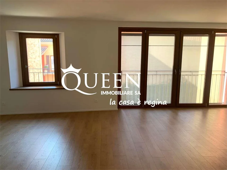 Stabio: appartement 3.5 pièces, 75 m², lumineux, dans la cour
