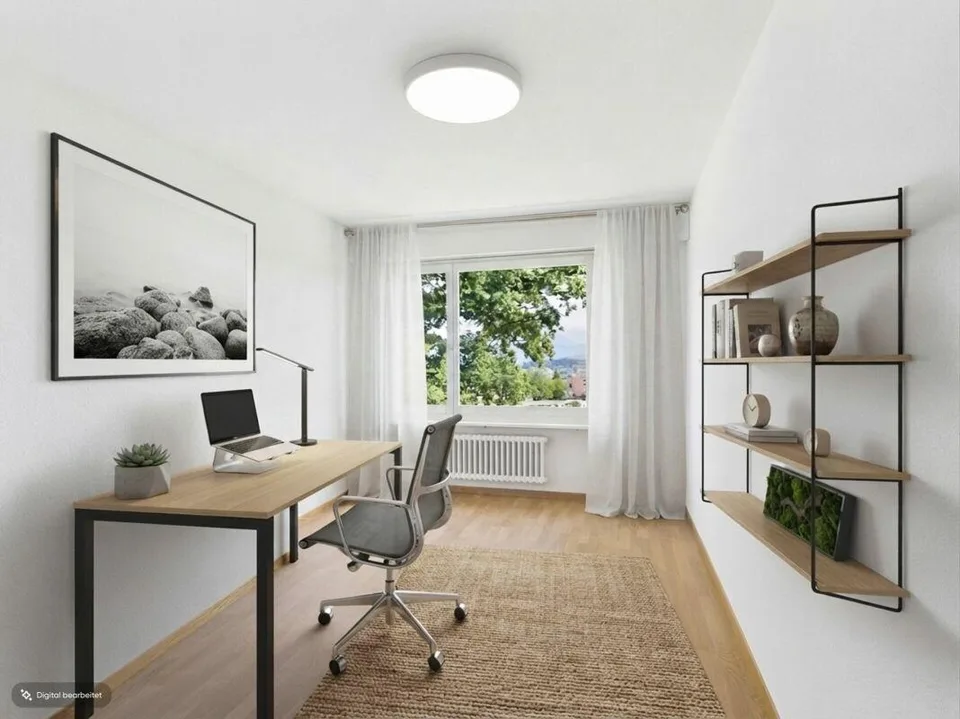 Bright 4.5-room apartment with balcony and garage in Emmen