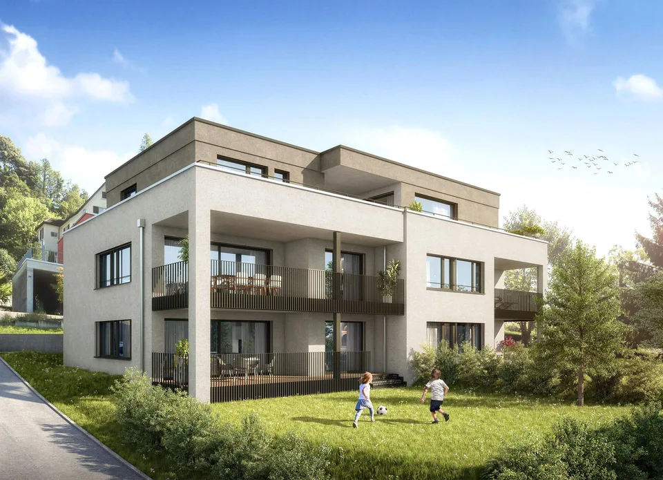 Moderne 3.5-Zimmer-Neubau-Wohnung in Sargans