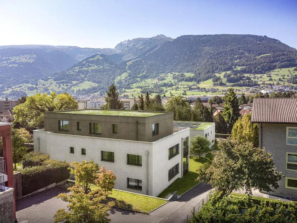Moderne 3.5-Zimmer-Neubau-Wohnung in Sargans