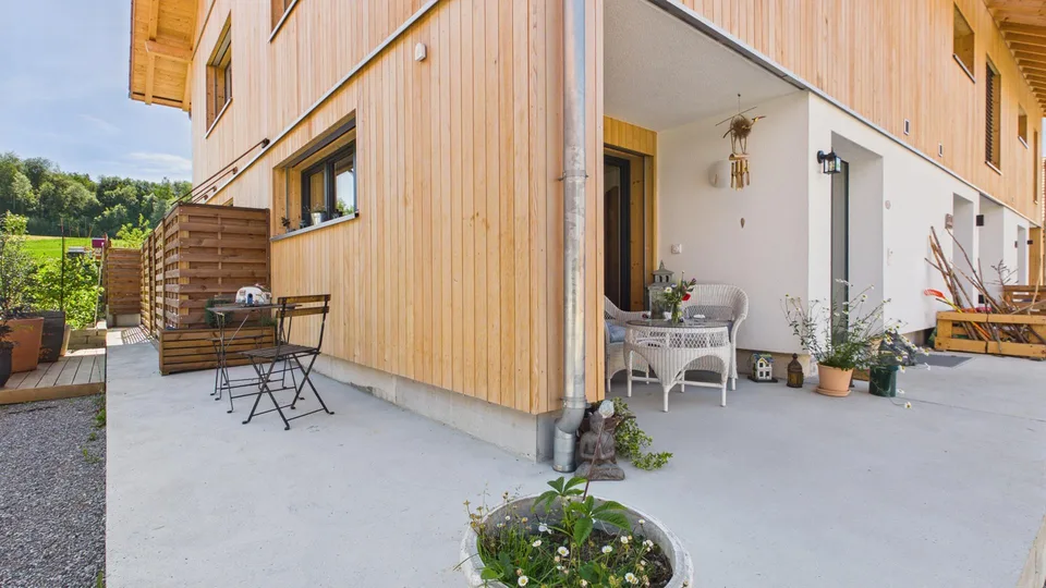 5.5-Zimmer-Haus mit viel Platz, Garten und Blick ins Grüne