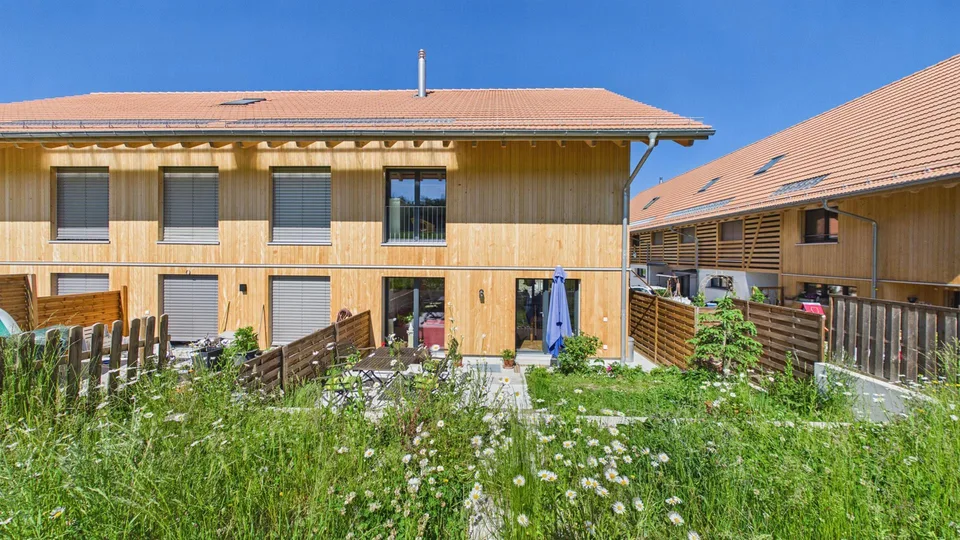 5.5-Zimmer-Haus mit viel Platz, Garten und Blick ins Grüne