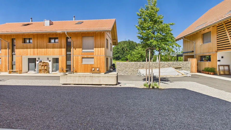 5.5-Zimmer-Haus mit viel Platz, Garten und Blick ins Grüne