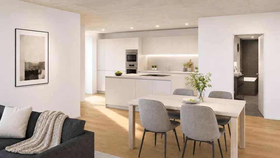Neubau Kirchberg BE: hochwertige 2.5-Zimmerwohnung
