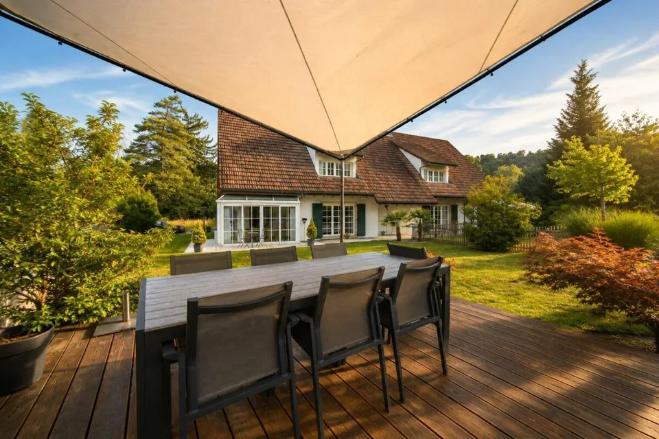 Maison idyllique à la limite de la zone de construction - charmante maison mitoyenne avec jardin et potentiel d'extension