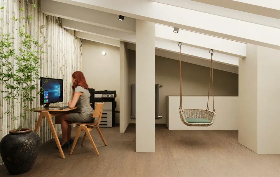 Elegante, lichtdurchflutete Maisonette mit Kamin in Ascona | Elegante duplex luminoso con camino ad Ascona