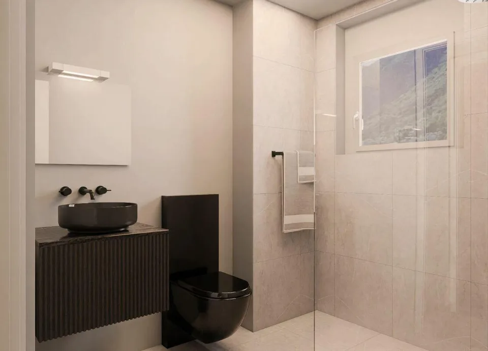 Elegante, lichtdurchflutete Maisonette mit Kamin in Ascona | Elegante duplex luminoso con camino ad Ascona