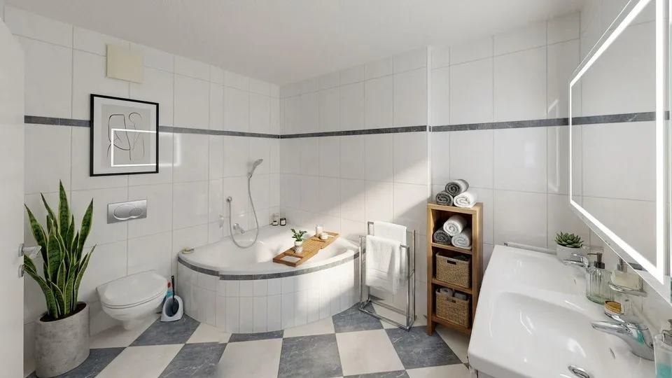 Helle 4-Zimmer-Wohnung mit grossem Balkon in Dietlikon
