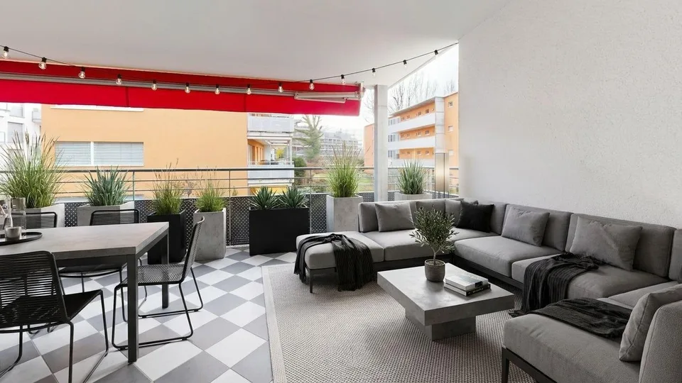 Helle 4-Zimmer-Wohnung mit grossem Balkon in Dietlikon