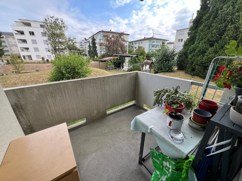 Grosszügige 2.5-Zimmerwohnung mit zwei Balkonen