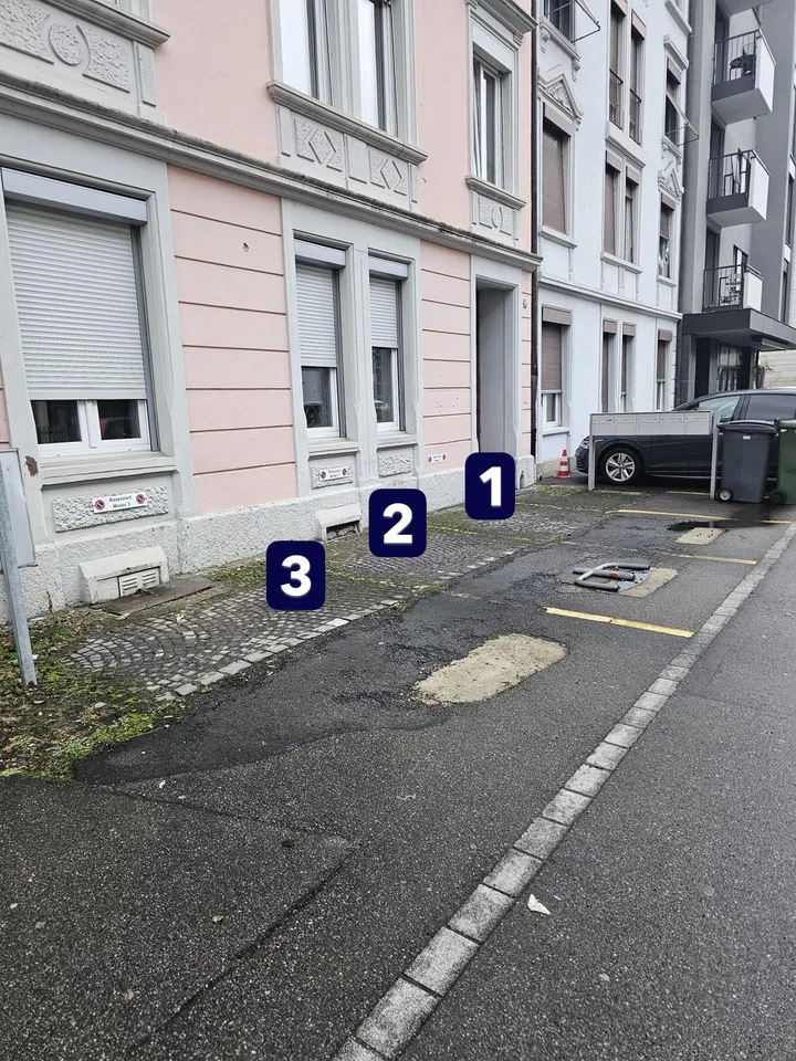 Parkplatz in Zürich