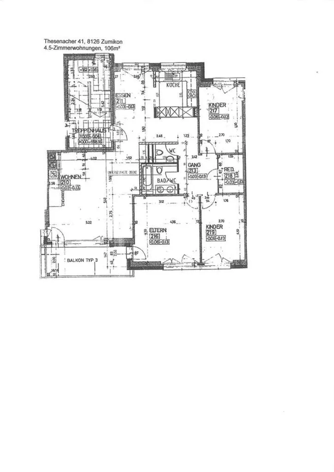 Appartement spacieux 4.5 pièces avec place assise dans le jardin dans un environnement calme