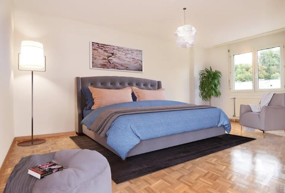 Quartier Valentin, bel appartement de 2 pièces au 3ème