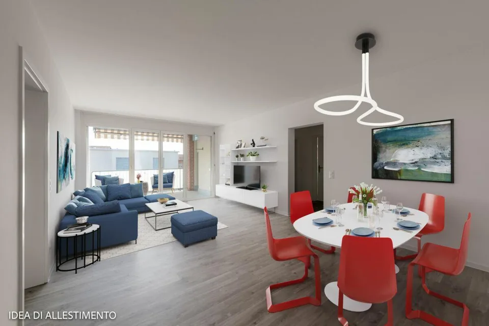 100, Mendrisio, Via Borromini 21, appartamento no. 441