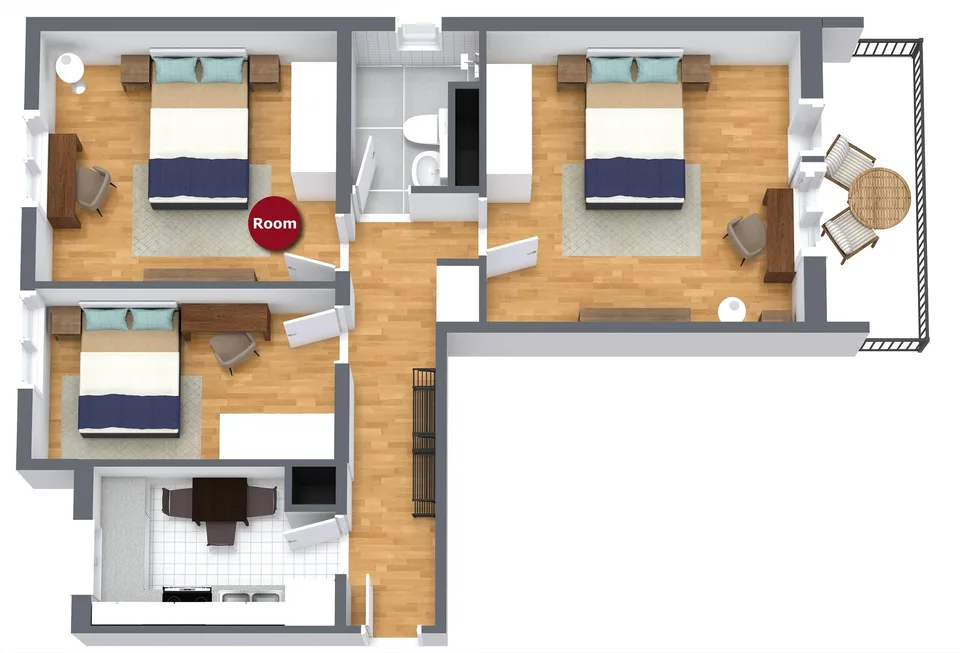 Zimmer in einer WG