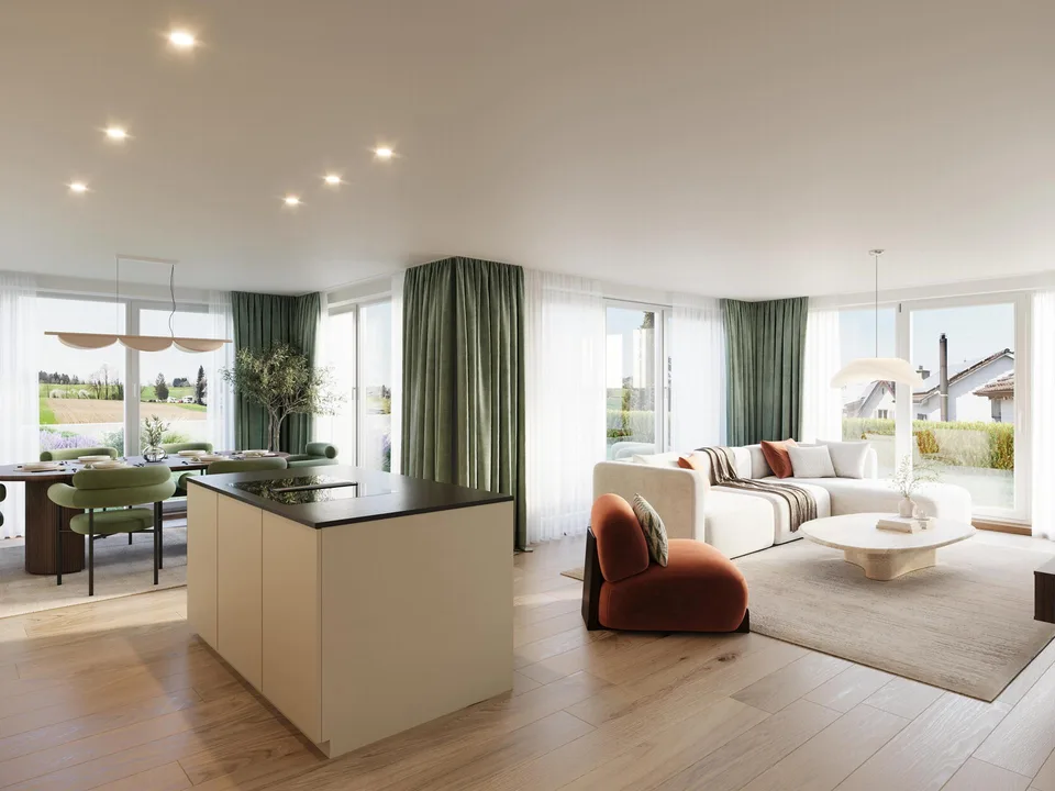 Projet de construction neuve/première occupation - Appartement charmant de 2,5 pièces