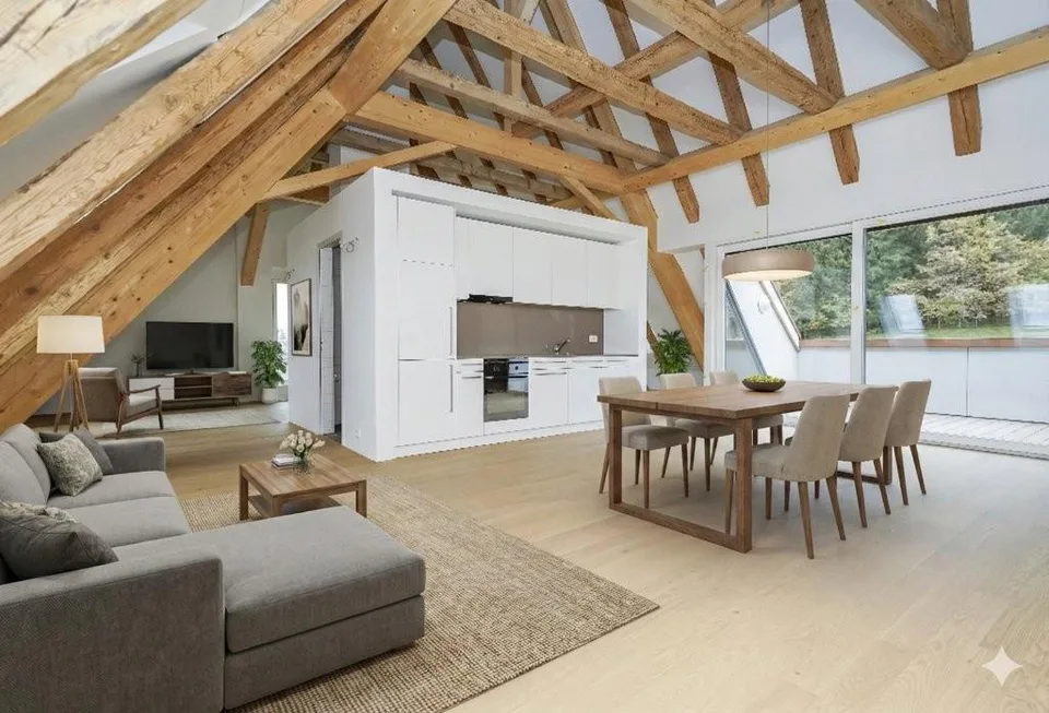 Aussergewöhnliches Loft auf 97m2