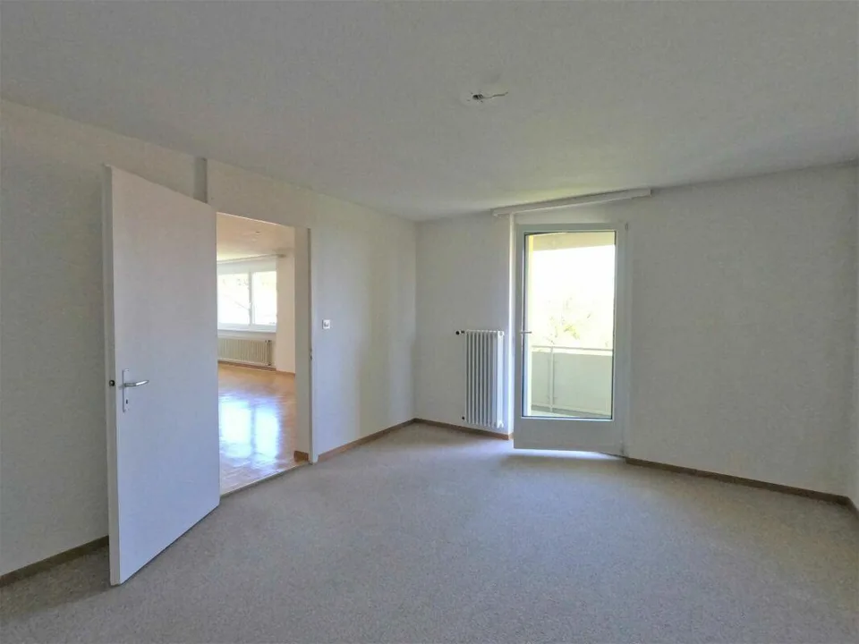 Wundervolle Wohnung in Rheinnähe, mit Balkon und grosszügigen Räumen