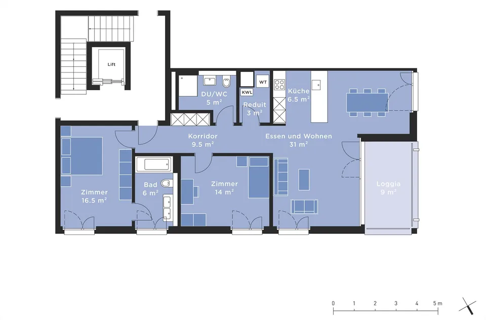 Zuhause, das inspiriert