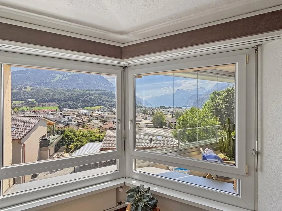 Appartement avec vue panoramique inobstructable et espace de bien-être